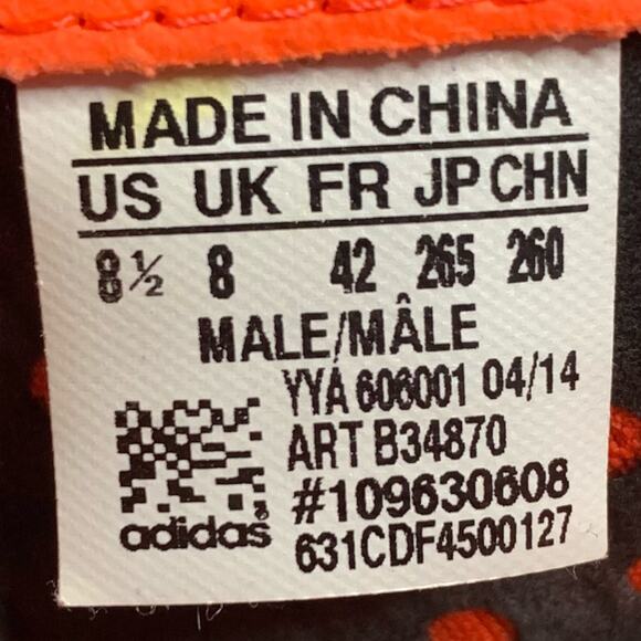 Adidas Pureboost Reveal Black Orange Mens Running Shoe
Size 8.5 - Picture 9 of 9